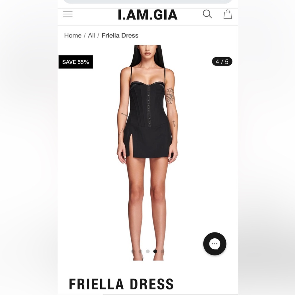 I.AM.GIA Friella Mini Dress XXS NWT